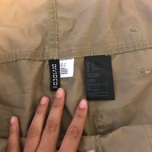 H&M beige overalls baggy